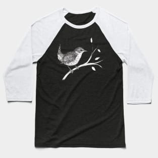 Wren pen drawing Baseball T-Shirt